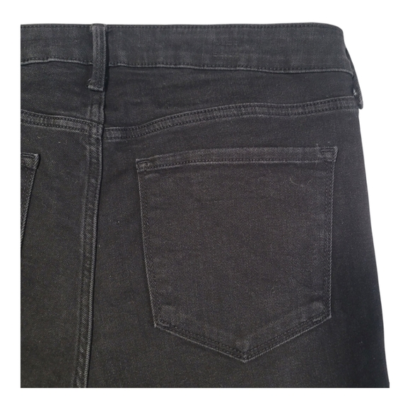 Old Navy Black High-Rise Supper Skinny Jeans, 12, Like New - Picture 5 of 8